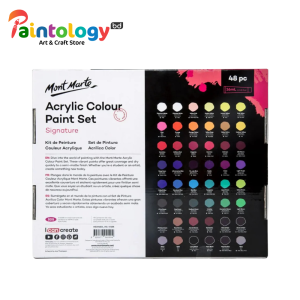 Mont Marte Signature Acrylic Colour Paint Set 48pc*36ml(MSCH4836)