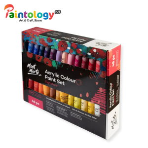 Mont Marte Signature Acrylic Colour Paint Set 48pc*36ml(MSCH4836)