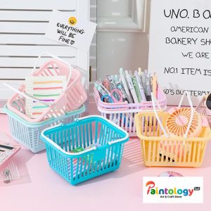 Storage Baskets Plastic Baskets Bin for Toys Shower Home Storage Organizer