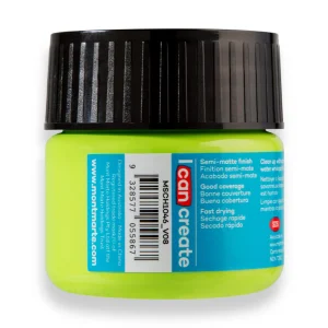 Acrylic Colour Paint Signature 100ml (3.4 US fl.oz) Tub - Yellow Green