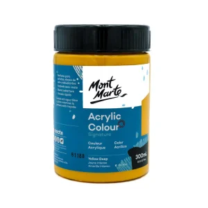 Acrylic Colour Paint Signature 300ml - Yellow Deep