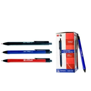 M&G TR3 Semi-Gel Ballpen 0.7mm3pec (Black/Blue/Red) ABPW3072