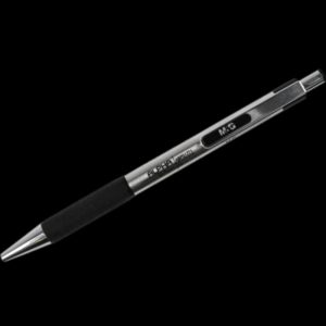 M And G ALPHA BALLPOINT PEN BLACK - ABP01771